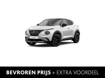Two tone pearl white / dak carbon black (wit Nieuw 2026 Nissan Juke Pack SUV | € 39.076 (Duur)