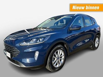 Blauw (metallic) Occasion 2022 Ford Kuga Titanium SUV | € 22.850 (Super prijs)