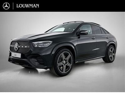 Nieuw Mercedes GLE400 Sport Edition 381 PK (280 kW) 2025 Donker obsidiaanzwart metallic Coupé