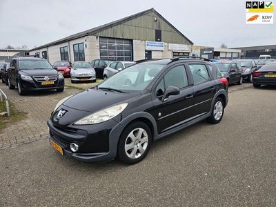Zwart Gebruikt 2008 Peugeot 207 Stationwagen | € 3.250 (Duur)