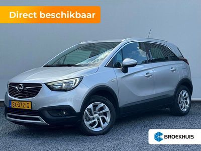 Grijs Gebruikt 2018 Opel Crossland X Innovation SUV | € 15.895 (Eerlijke prijs)