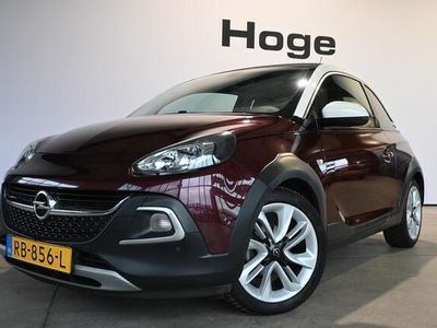 tweedehands Opel Adam 1.0 Turbo Rocks ECC Cruise control Open dak Navigatie 1e Eigenaar Licht metaal Inruil mogelijk