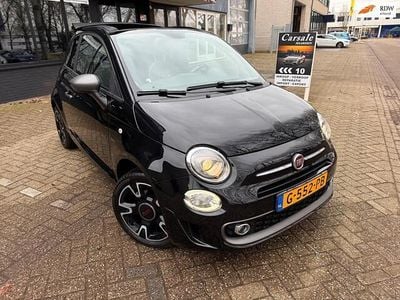 Occasion Fiat 500 Sport 69 PK (50 kW) 2018 Zwart (metallic) Cabriolet