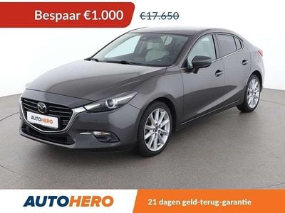 Grijs Gebruikt 2017 Mazda 3 Sedan | € 16.849 (Eerlijke prijs)