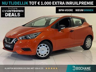 Oranje Occasion 2017 Nissan Micra Visia+ Hatchback | € 9.400 (Eerlijke prijs)