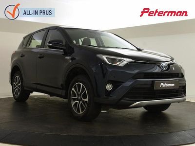 Zwart (metallic) Gebruikt 2017 Toyota RAV4 Hybrid SUV | € 21.299 (Eerlijke prijs)