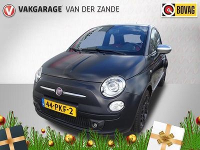 tweedehands Fiat 500 TwinAir 86PK Blackjack, Airco, Leder, NAP!