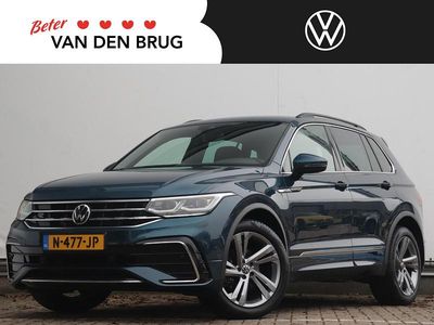 Blauw Gebruikt 2021 VW Tiguan R-line SUV | € 36.195 (Iets duurder)