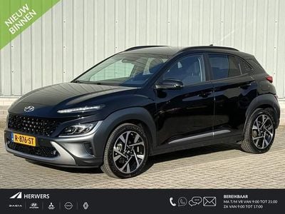 Phantom black pearl (mzh) Occasion 2022 Hyundai Kona SUV | € 18.935 (Goede deal)