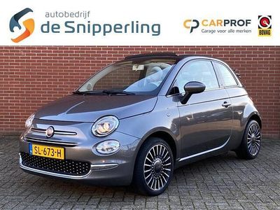 Grijs Occasion 2018 Fiat 500C Lounge Cabriolet | € 10.950 (Eerlijke prijs)