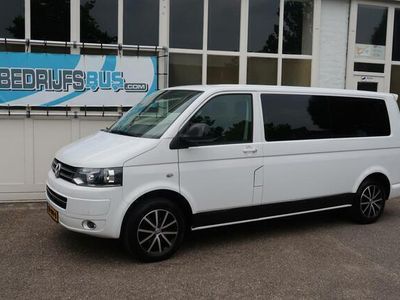 tweedehands VW Transporter 140PK L2, Enkele Cab|Leder|PDC V+A|Glaslook|Netjes!