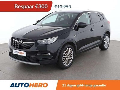 Zwart Occasion 2018 Opel Grandland X Innovation SUV | € 13.849 (Eerlijke prijs)