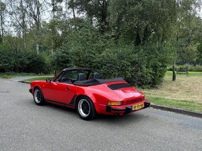 Occasion Porsche 911 231 PK (169 kW) 1984 Rood Cabriolet
