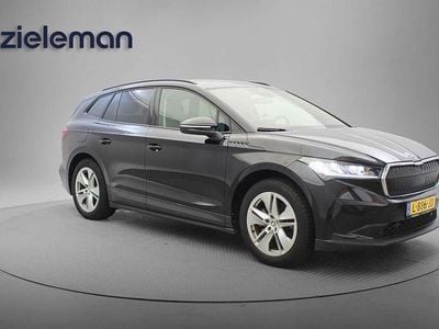 Occasion Skoda Enyaq iV 150 kW (204 PK) 2021 Zwart, metallic lak SUV