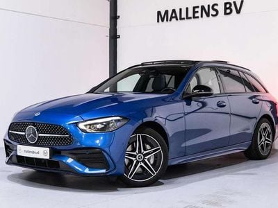 Blauw Occasion 2023 Mercedes C300e AMG line Sedan | € 38.950 (Super prijs)