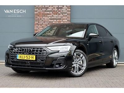 Zwart (metallic) Occasion 2023 Audi A8 S-Line Sedan | € 67.500