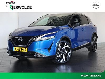 Twotone(magnetic blue&black) Occasion 2024 Nissan Qashqai Tekna+ SUV | € 34.945 (Eerlijke prijs)