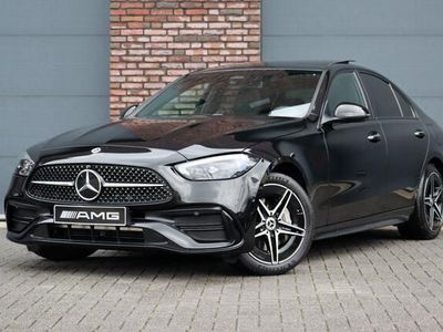 tweedehands Mercedes C300e AMG Line Aut9 Hybride Panoramadak Memorypakke