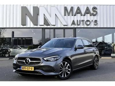 Grijs Gebruikt 2022 Mercedes C300e Luxury Stationwagen | € 34.950 (Super prijs)