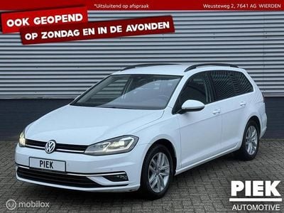 Wit Occasion 2019 VW Golf VII Highline Stationwagen | € 15.999 (Goede deal)