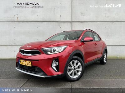 tweedehands Kia Stonic 1.0 T-GDi MHEV DynamicLine Automaat | slechts 22.786 km | Camera | Navi | 15" Velgen | Apple CarPlay/Android Auto | Clima | PDC | Cruise | LED |