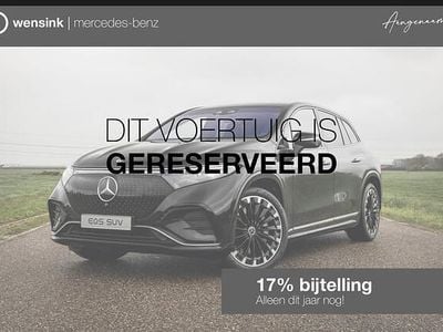 Zwart Nieuw 2025 Mercedes EQS450+ AMG line SUV | € 121.357 (Goede deal)