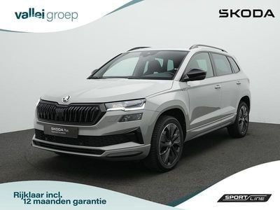 Grijs Occasion 2024 Skoda Karoq SportLine SUV | € 37.400 (Eerlijke prijs)