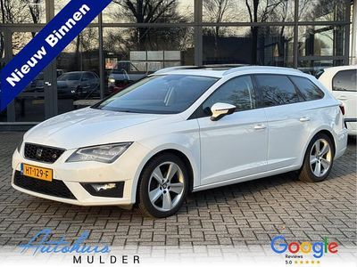 Occasion Seat Leon ST CONNECT 150 PK (110 kW) 2016 Wit Stationwagen