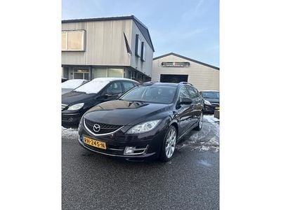 Zwart Occasion 2009 Mazda 6 Stationwagen | € 2.495 (Super prijs)