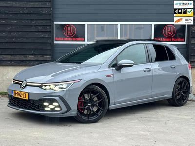 tweedehands VW Golf VIII 2.0 TSI GTI Nardo Grey Pano IQ H&K