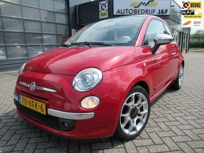 tweedehands Fiat 500 0.9 TwinAir Lounge AIRCO / LMV / PANORAMADAK / 64.677km