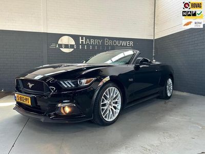 Occasion Ford Mustang GT Convertible 422 PK (310 kW) 2017 Zwart Cabriolet