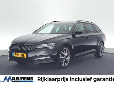 Zwart Gebruikt 2020 Skoda Superb Business Line Stationwagen | € 26.749 (Eerlijke prijs)