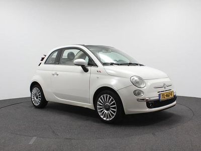 Wit Occasion 2011 Fiat 500C Lounge Cabriolet | € 5.450 (Iets duurder)
