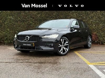 Zwart Occasion 2021 Volvo V60 R-Design Stationwagen | € 29.840 (Eerlijke prijs)
