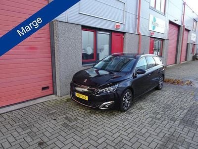 Occasion Peugeot 308 SW Premium 131 PK (96 kW) 2016 Zwart Stationwagen
