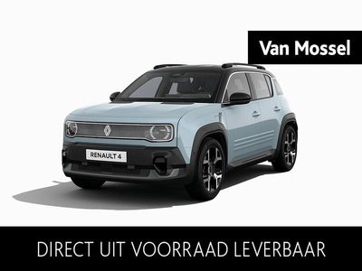 Blauw, metallic lak Nieuw 2025 Renault 4 E-Tech Techno SUV | € 38.090 (Eerlijke prijs)