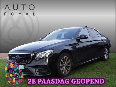 tweedehands Mercedes E220 Business Solution - Automaat, F1-Flippers, Leder Sport Interieur, Panoramadak, 360 Camera, Navigatie, Dode Hoek, Rijstrook, Airco/ECC, CruiseControl, Parkeersensoren, Led