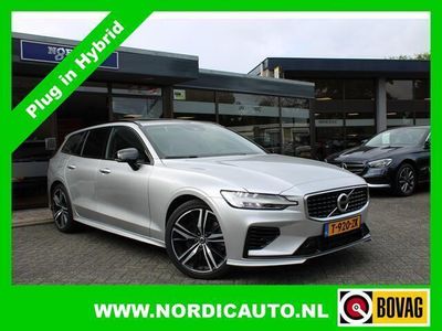 tweedehands Volvo V60 2.0 T8 PLUG IN HYBRID R-DESIGN / PANODAK- FULL OPTIONS CAMARA- LEDER- NAVIGATIE INCL BTW