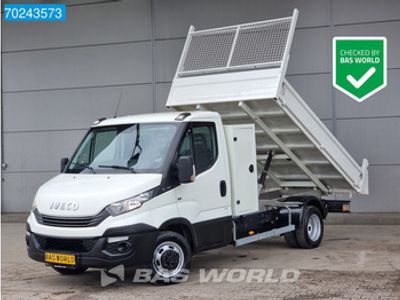 tweedehands Iveco 35.12 DailyKipper met Kist 3500kg trekhaak Euro6 Tipper Benne Tipper Trekhaak