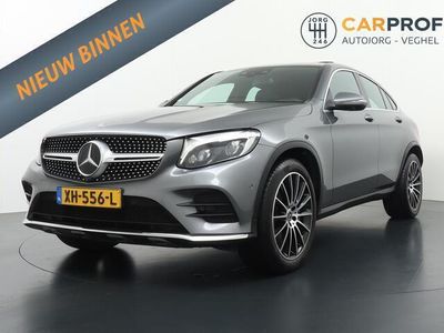 tweedehands Mercedes 250 GLC-KLASSE Coupé4MATIC Premium Plus AMG Styling Schuifdak Adaptive Cruise Leder 1e Eigenaar Dealer onderhouden