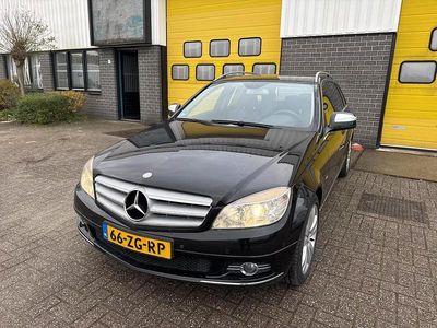 Zwart Occasion 2008 Mercedes C180 Avantgarde Stationwagen | € 5.850 (Eerlijke prijs)