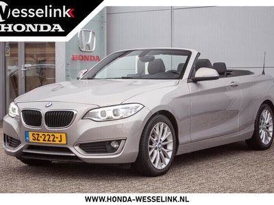 tweedehands BMW 220 2-SERIE Cabrio i Sport Automaat All-in rijklaarprijs | Nav | Cruise | PDC