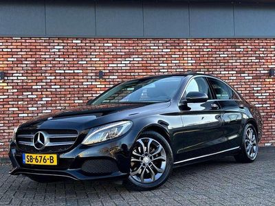 Zwart Occasion 2017 Mercedes C180 Business Sedan | € 22.950 (Eerlijke prijs)