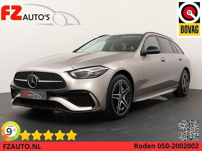 Grijs Occasion 2023 Mercedes C300e AMG line Stationwagen | € 42.945 (Eerlijke prijs)