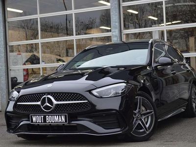 Zwart Occasion 2023 Mercedes C300e AMG Stationwagen | € 40.900 (Eerlijke prijs)