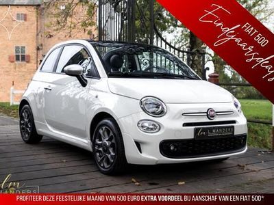 tweedehands Fiat 500C 1.0 Hybrid Rockstar 2021 WIT | Cabrio | Sport | Leder | Airco