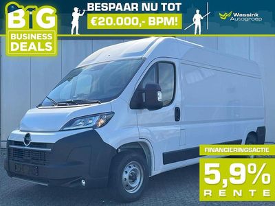 Wit Occasion 2024 Opel Movano Van | € 29.990 (Eerlijke prijs)