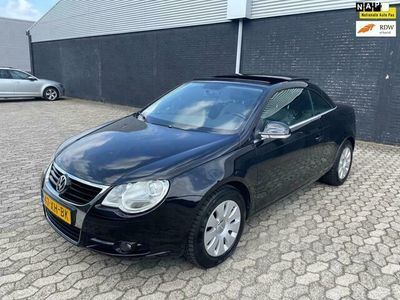 tweedehands VW Eos 1.6-16v FSI, 1STE EGNR, NAVI, LEER, NAP, CLIMA, CRUISE