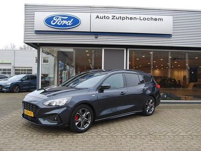 Blauw (metallic) Occasion 2021 Ford Focus ST-Line X Stationwagen | € 19.840 (Eerlijke prijs)